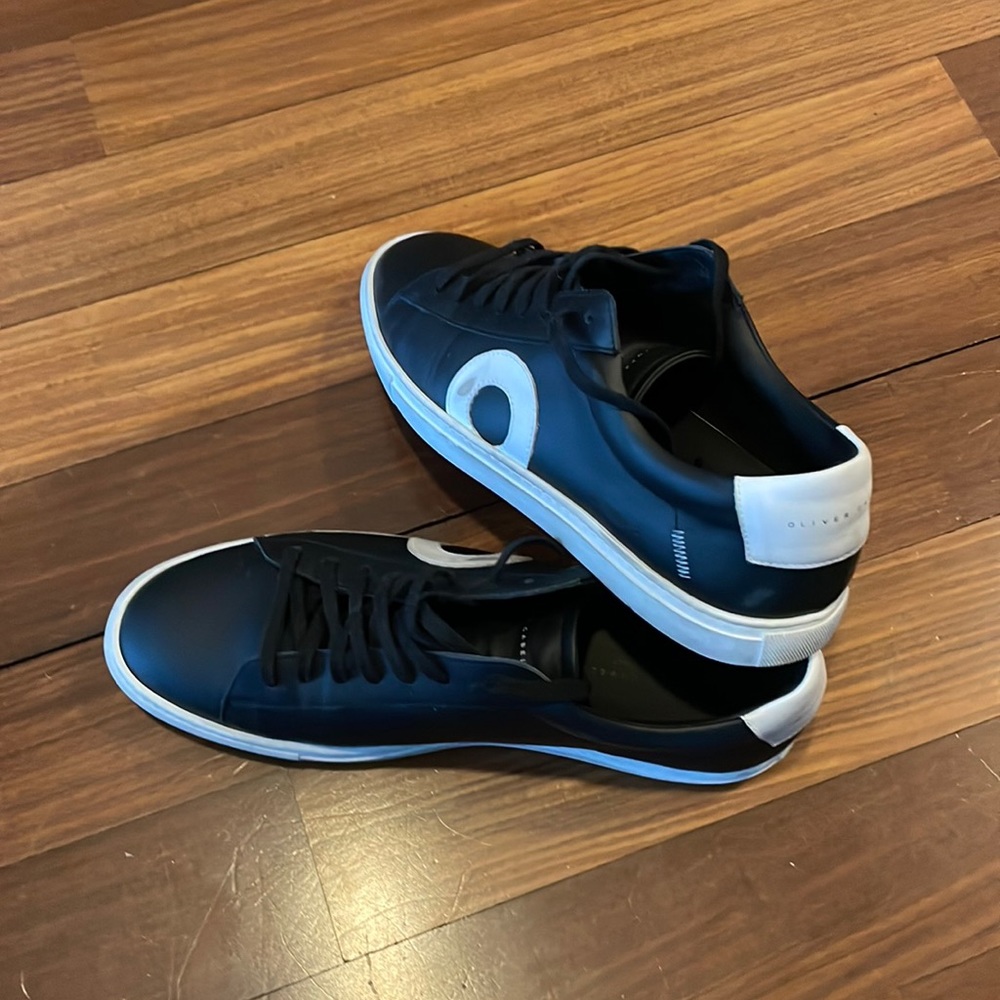 Oliver cabell black leather sneakers size 46